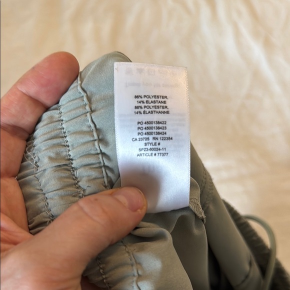 TNA Sage Green Casual Lounge Pants Elastic Waistband Soft/Thin Fabric - Picture 6 of 7